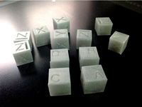 Corner Calibration and Leveling Cube for MOAI by johnniewhiskey