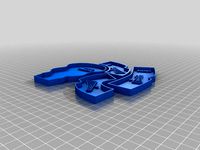 Gaslands templates, turned and positioned for 15x15cm bed by SwimmingNaked