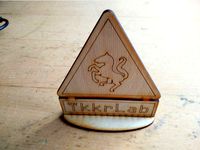 TkkrLab logo with stand by Friedzombie