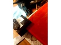 TAZ heated bed Clip by daemonwelsh