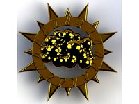 Cloud in Sun Maker Coin by moshea18