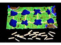 RifRaf 3D Carcassonne The Ferries Tiles Mini Expansion Game by Srifraf