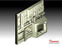 Death Star Surface Tile 01D by dragnse7en