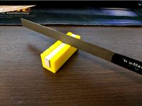 Classical Guitar - String Spacing Jig for Nut by TroyDL