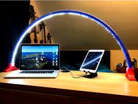 Simple LED light Bridge/Arc (Easy Print) by ChrisF3D