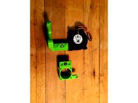E3D v6 and Titan extruder Cyclone layer fan (new model Titan) by ntdesign