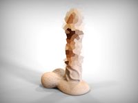 Realistic Penis STL OBJ 3D Model