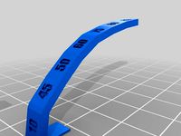 3d Printer Overhang test by jjisnow