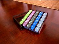 Dargon Farkle Dice Tray by thurm