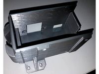 Original Prusa Mk2 and Mk2.5 Power Supply Case with dovetail connector by cnschu