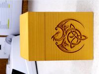 MTG Sleeved Commander Deck Box  by MeleriHaf