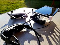 Nvidida Shield DJI Spark Mavic Controller Tablet adapter, foldable FPV by PHolzwarth
