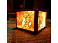 Cube lithophanie pour lithophanie de 150x112.5x1.6 by dadaboum28