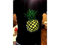 pineapple stencil by IdidMYbest1997