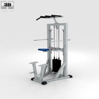 Chin Up Station 3D Model