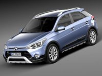 Hyundai i20 Active 2016 3D Model