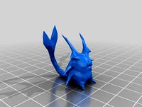Low-Poly Djinn from Golden Sun by Floowey