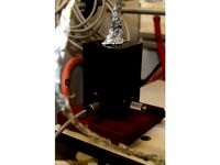 Cover for cuvette holder with holes for 1/16" capillaries by dcambie