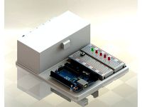 Arduino-UNO Project Tray by VermillionCheck