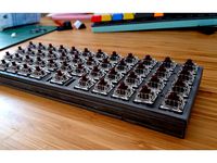 Planck Plate and Case (teensy based) by falangy