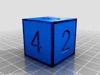 3cm Dice Cube by alexport
