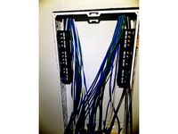 12-Port Patch Panel Bracket by TechnoSwiss