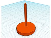 Small Flight Stand (20mm diameter) by JonTheBold