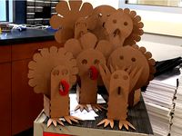 Laser Cut Turkey Box by DisizitStudios