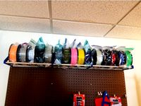 Filament, Shelf, Wooden Dowel, Supports by jd52wtf