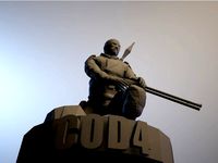 COD4 Bad Guy monument by Milhause