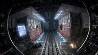 Cargo plane interior 3D Model