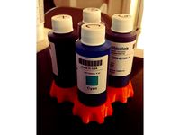 Holder for Hobbicolors 4 Ounce Ink Bottles by billkaroly