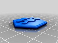 RPG Status Token Skull  Crossbones by JakeVav