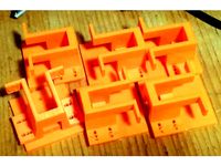Support Servo Moteur Aiguillage HO by EscargotLJ
