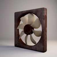Exhause fan 3D Model