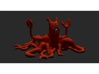 squid monster by NWilly