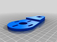 Bracket Electric Skateboard for 40 mm motor holes, 275 mm 5M Belt by Dannyboy79