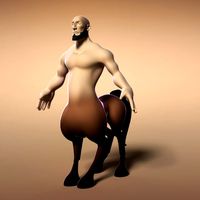 Download free Free Base Mesh Centaur 3D Model