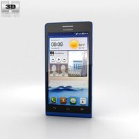 Huawei Ascend G6 Blue 3D Model