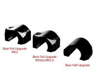 Prusa i3 Bear Bearing Holders by pekcitron