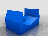 Vertical Stand for Corsair Bulldog for smaller buildplates by magn2o