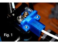 Ender 2 (CR-2) Extruder Chamber by dytiscus