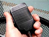 Hand mic for uBitx radio kit by loughkb