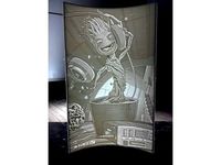 Lithophane Baby Groot fan Art by usertoxic