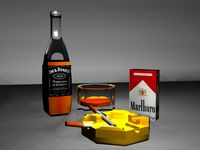 Alko-tabak 3D Model