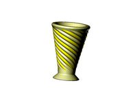 twist vase 2 by shire