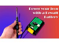 Dewalt Battery to TS-100 Converter by Inventech