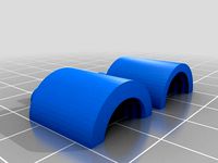 Adapter for 1/2-13 bolt to 6 mm flexible coupler by squonk
