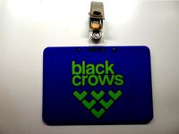 Black Crows Id card or badge holder by lio_