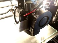 Removable Extruder Fan Holder A8 by petiz